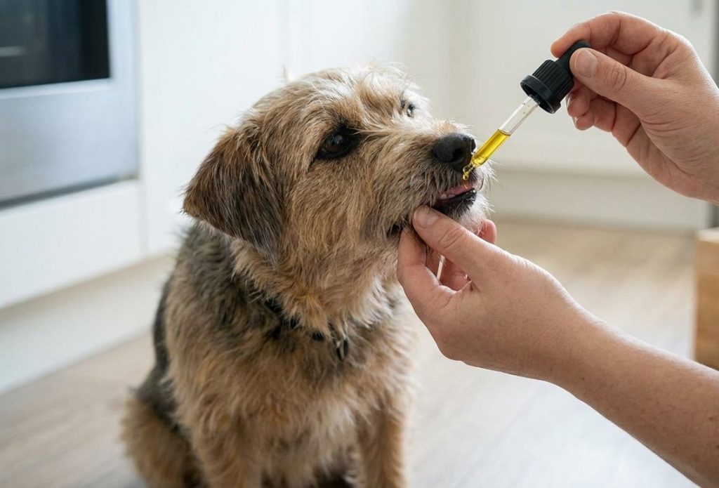 cbd kapljice se nanasajo na dlesen